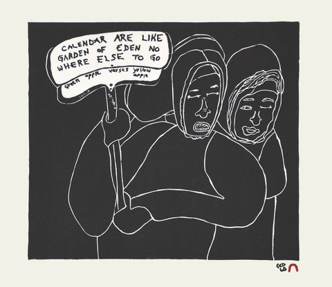 2023 PRINT by SHUVINAI ASHOONA *Garden of Eden 11*