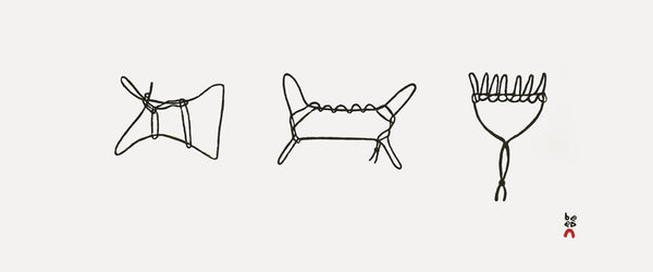 2024 PRINT by JOSIE POOTOOGOOK  Ajaraat (String Games 31)*