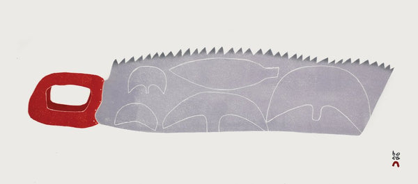 2024 PRINT by SHUVINAI ASHOONA  *Sharper Than 14*