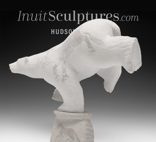 12” 4 Way Dancing Bear by Esau Kripanik *St Jean Baptiste*