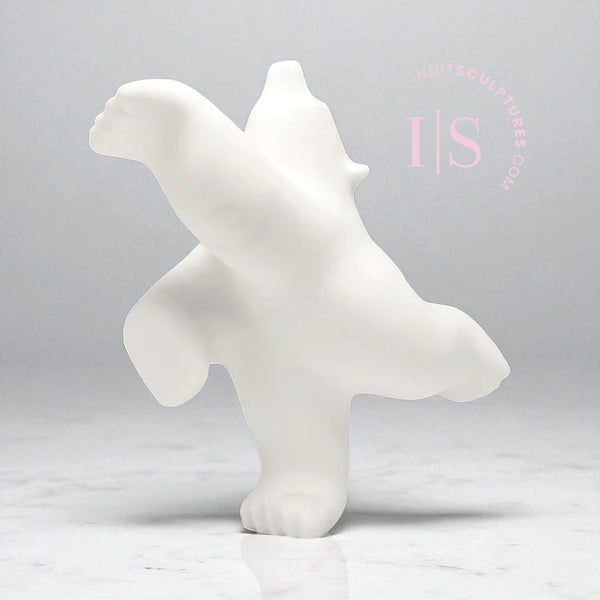13" Limited Edition Dancing Bear by Johnny Manning (Italian Marble) *Sleep Walker*