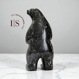 14" Standing Bear by Louie Makittuq Gjoa Haven *Lookout*