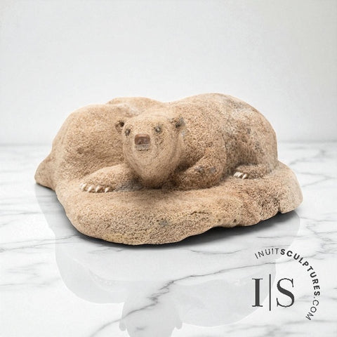 10" Polar Bear by Inuk Charlie  *Adopt Me*