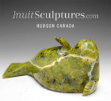 6" Reclining Seal by the late Suati Qimirpik *Tummy Rub*