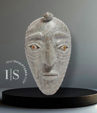 VINTAGE 13" Face by David Ruben Piqtoukun *The Eyes Have It*