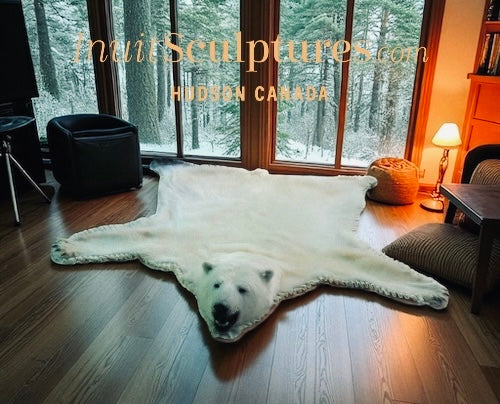 Original Polar Bear Skin Rug
