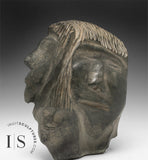 VINTAGE 9" Faces by George Tataniq *Points of View*