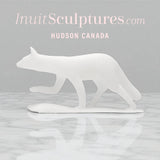 14" Arctic Fox by Kuzy Curley *White Shadow*