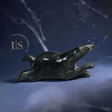 4” Lying Bear by Tim Pee *Magic Carpet Ride*