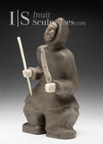 11"  Drum Dancer by Moses Kamookak Gjoa Haven *Ancient Stories*