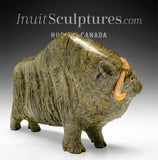 VINTAGE 10” Muskox by Nuveeya Aipellee *Happy Days*
