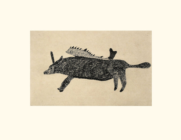 2021 PRINT SERIES  by PAPIARA TUKIKI *Wild Things II*