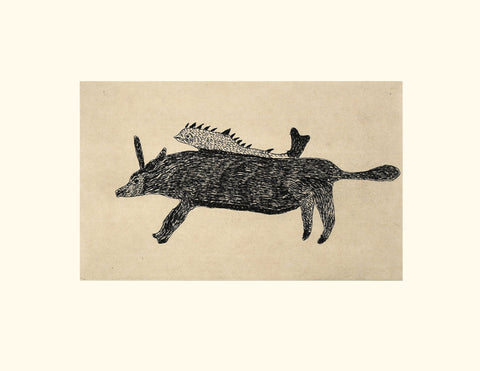 2021 PRINT SERIES  by PAPIARA TUKIKI *Wild Things II*