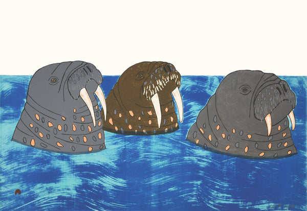 2023 PRINT by PAUOJOUNGIE SAGGIAK *Spring Dip 25*