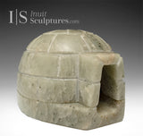 VINTAGE I8" Igloo Scene by R. Pavilooq *Condo Life*