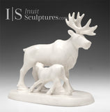 VINTAGE 5" Yup'ik Caribou  PRE-Soviet USSR  2004 *Reindeer Games*