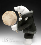 12" 2 Way Drum Dancer Bear by Dale Ford *Versace*