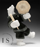12" 2 Way Drum Dancer Bear by Dale Ford *Versace*