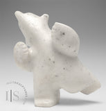 8” Dancing Bear by Lucassie Simeonie *Snowball*