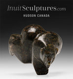 4" 2 Way Diving Bear by Manu Shaa *Dark Chocolate*