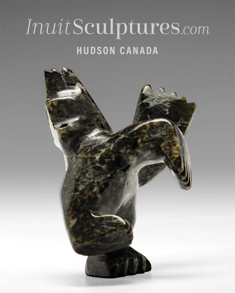 3" Dancing Bear by Mosesee Pootoogook *Moon Walk*