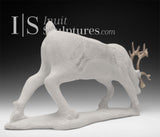 13" SIGNATURE  Caribou by Esau Kripanik *Forging Ahead*