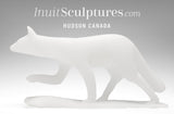 14" Arctic Fox by Kuzy Curley *White Shadow*