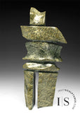 12" Inukshuk by Isa Oqutaq  *The Thinker*