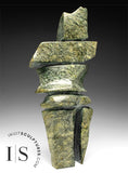 12" Inukshuk by Isa Oqutaq  *The Thinker*