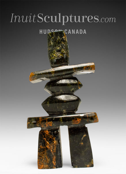 7" Inukshuk by Matiusi Kimgwatsiaq *Kimgwatsiaq *No. 10*