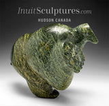 11" 2 Way Dancing/Diving Bear by Isaaci Petaulassie *Headfirst*