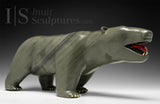 18" Walking Bear with Red Tongue by Jimmy Iqaluq *Storm*