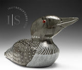 16" SIGNATURE Loon by Jimmy Iqaluq *Seasons*
