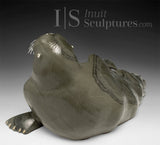 14" SIGNATURE Walrus by  Jimmy Iqaluq *Strike a Pose*