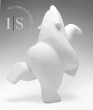 19" Limited Edition Dancing Bear by Johnny Manning (Italian Marble)