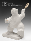 7" Dancing Bear by Lucassie Nakoolak *Forty Forty*