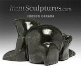 6" Bear Cubs by Markoosie Papigatok *Thunder & Lightening*