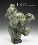 6" Dancing Bear by Markoosie Papigatok *Green Bean*