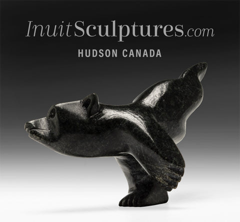 3" Diving Bear by Mosesee Pootoogook *Glider*