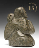 VINTAGE 5" Mother and Child by Koomwartok Ashoona *Hold Tight*