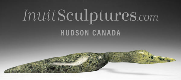 10" SIGNATURE Swan by Ning Ashoona *On My Way Home*