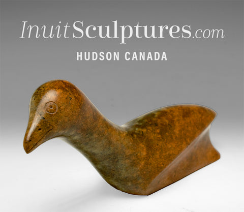 RESERVED** VINTAGE 5" Ptarmigan by Noah Jaw *Canadian Snow Bird*