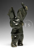 11" Drum Dancing Bear by Noah Kelly (1978-2025)
