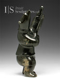11" Drum Dancing Bear by Noah Kelly (1978-2025)