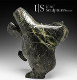 14" SIGNATURE Dancing Bear by Elite Carver Nuna Parr *Corkscrew*