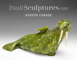 6" Relaxing Walrus by Pits Qimirpik *Great Canadian Smile*