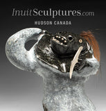 VINTAGE 16" SIGNATURE Shaman Hunter by Uriash Puqiqnak *Will*