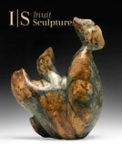 VINTAGE 9" Whale by Mosesie Kolola *Just Gotta Dance*