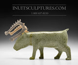 7" Graceful Caribou by Peter Aningmiuq