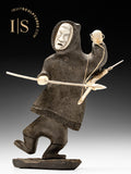 12"  Hunter with Bow by Moses Kamookak *Straight As an Arrow*